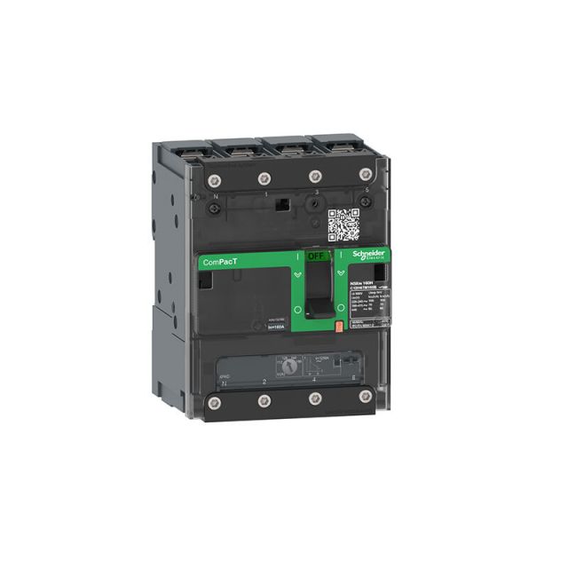 Circuit Breaker NSXm 63E 16kA 415V 4P3D TMD Trip Unit 63A Lugs/Busbars C11E6TM063B