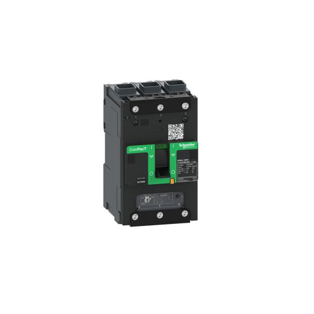 Circuit Breaker NSXm 63F 36kA 415V 3P TMD Trip Unit 25A EverLink Lugs C11F3TM025L