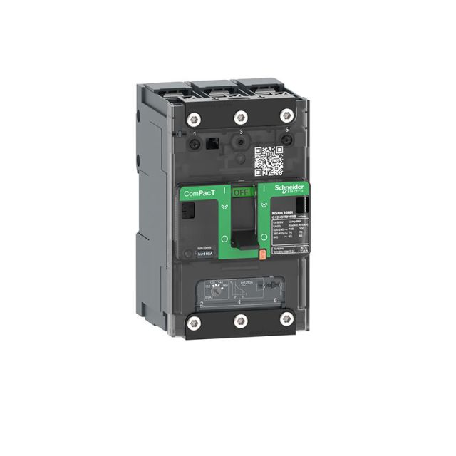 Circuit Breaker NSXm 63F 36kA 415V 3P TMD Trip Unit 50A Lugs/Busbars C11F3TM050B