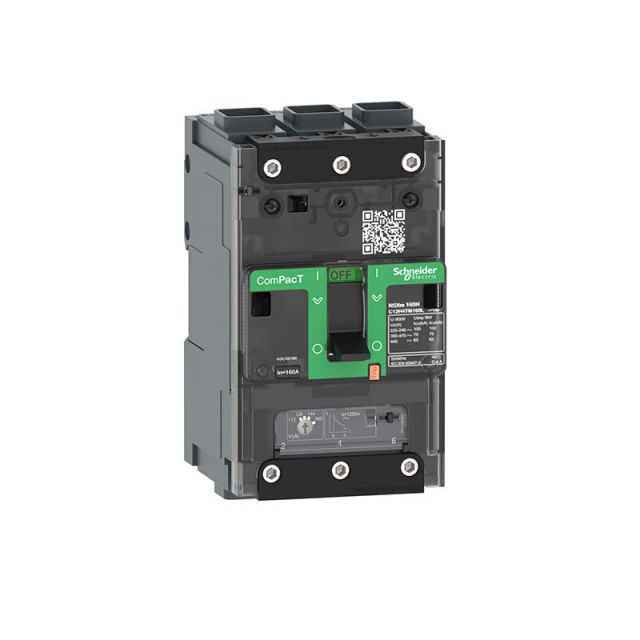 Circuit Breaker NSXm 63F 36kA 415V 3P TMD Trip Unit 63A EverLink Lugs C11F3TM063L