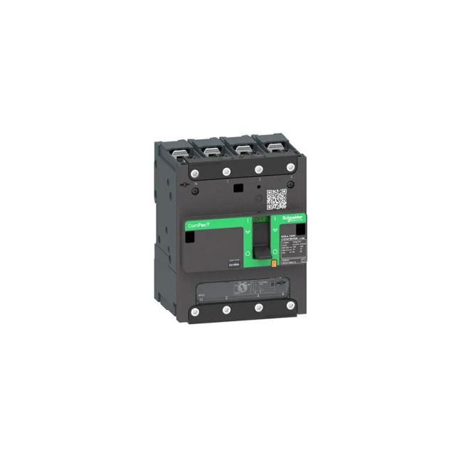 Circuit Breaker NSXm 63H 70kA 415V 4P4D TMD Trip Unit 16A Lugs/Busbars C11H4TM016B