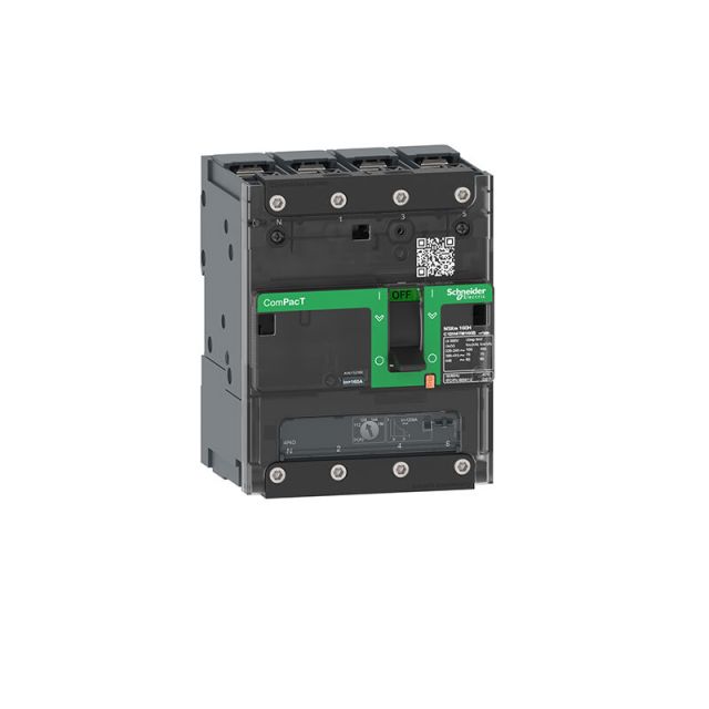 Circuit Breaker NSXm 63H 70kA 415V 4P4D TMD Trip Unit 50A Lugs/Busbars C11H4TM050B