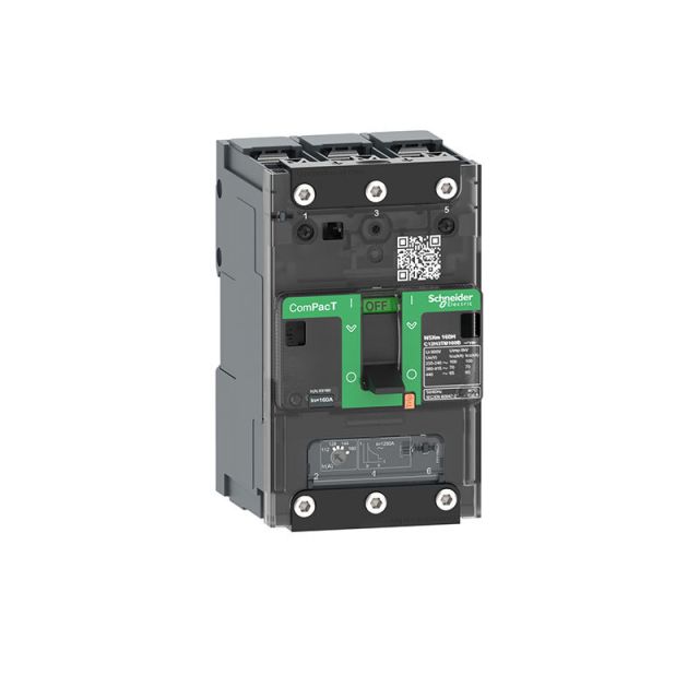 Circuit Breaker NSXm 63N 50kA 415V 3P TMD Trip Unit 16A Lugs/Busbars C11N3TM016B
