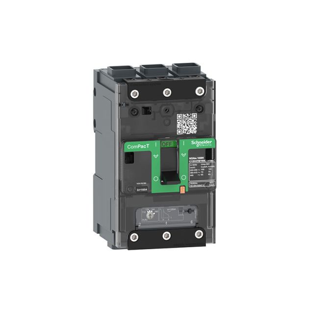 Circuit Breaker NSXm 63N 50kA 415V 3P TMD Trip Unit 25A EverLink Lugs C11N3TM025L