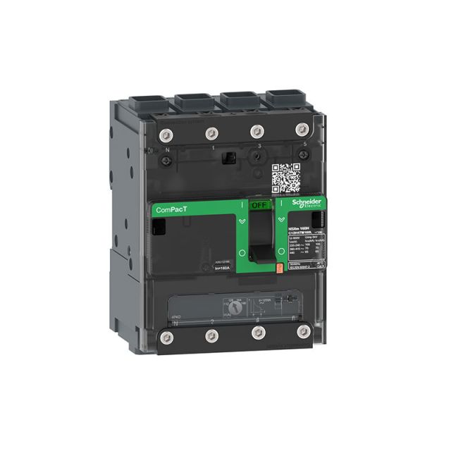 Αυτόματος Διακόπτης Ισχύος 125A 4P 70kA 380 415V EverLink C12H4TM125L