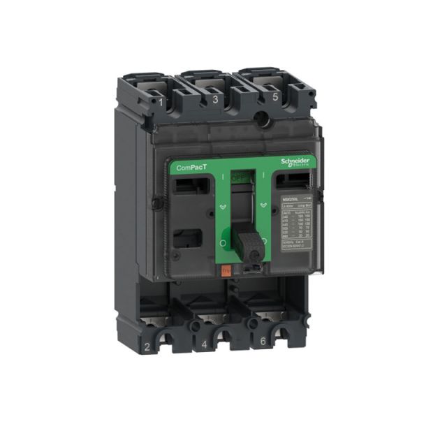 Πλαίσιο Διακόπτη Ισχύος NSX160N 160A 3P χωρίς Μονάδα Ελέγχου C16N3