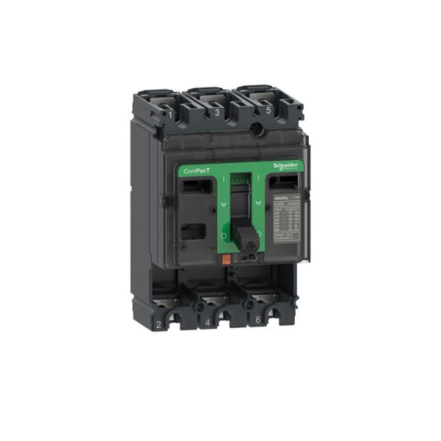 Circuit Breaker Basic Frame NSX160S 100kA 415VAC 3P 160A Frame Rating without Trip Unit C16S3