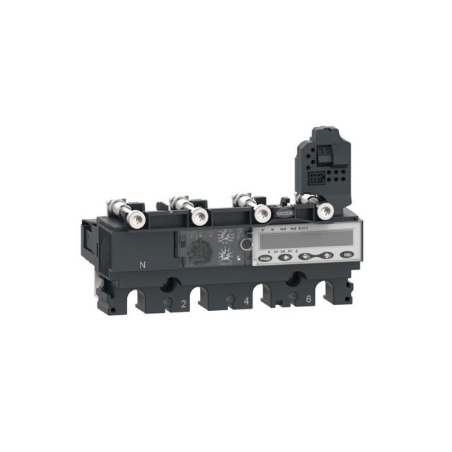 Trip Unit MicroLogic 5.2E NSX250 4P Electronic Basic Protections Energy Meter 250A Rating C2545E250
