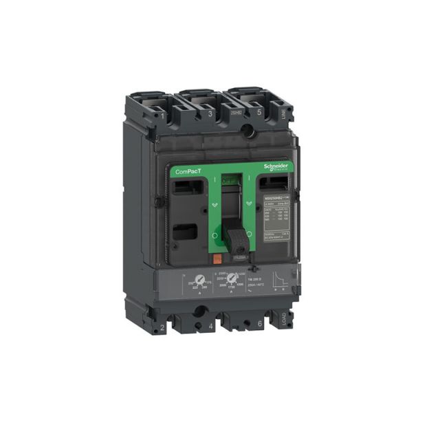 Circuit Breaker NSX250F TMD 200A 3P3D C25F3TM200