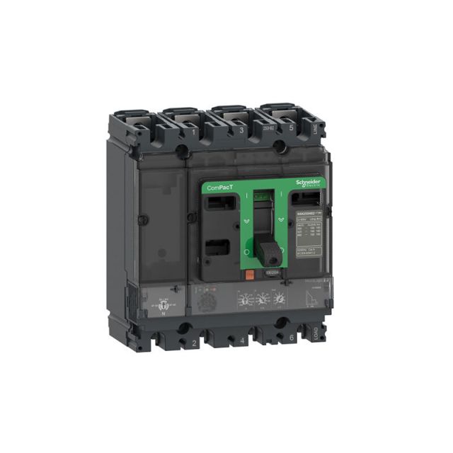 Circuit Breaker NSX250F MicroLogic 2.2 100A 4P4D C25F42D100