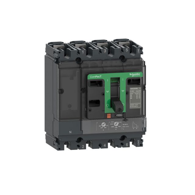 Circuit Breaker NSX250F TMD 125A 4P3D C25F6TM125
