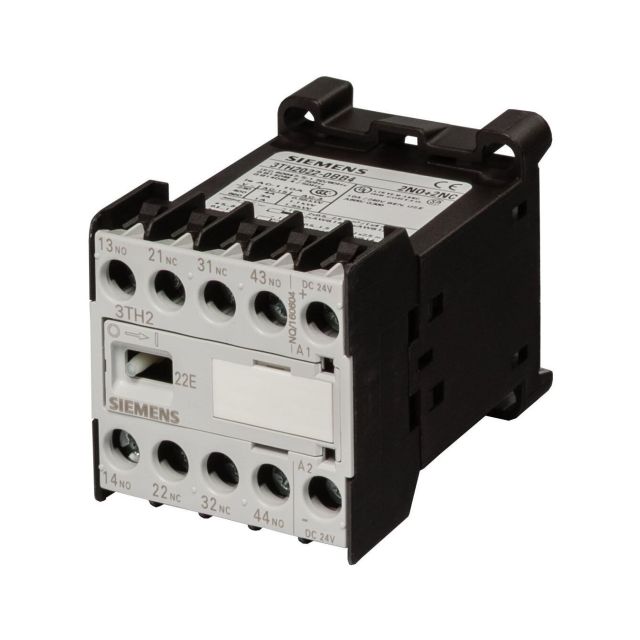 Auxilary Relay 2N0+2NC 24VDC 3TH2022-0BB4