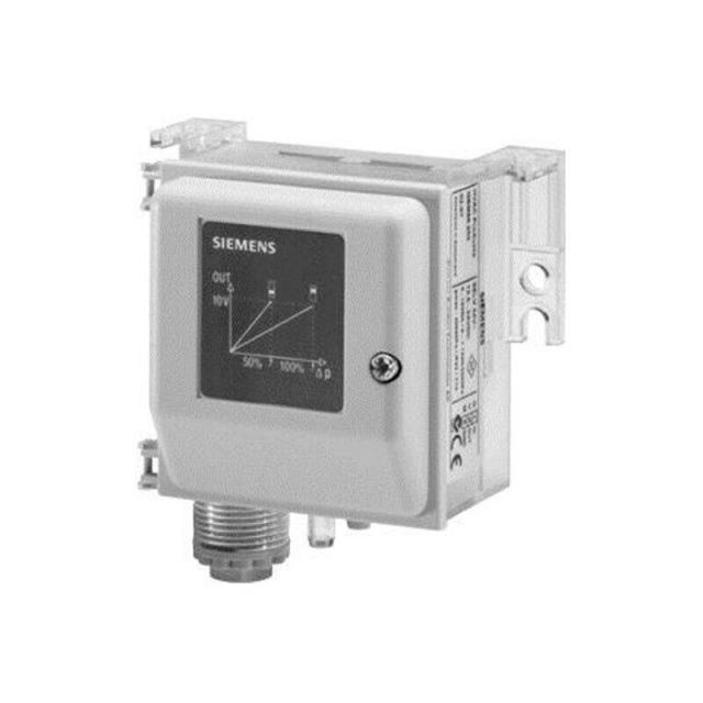 Differential Pressure Sensor for Air and Non-Aggressive Gases with 2 Pressure Ranges QBM66.202