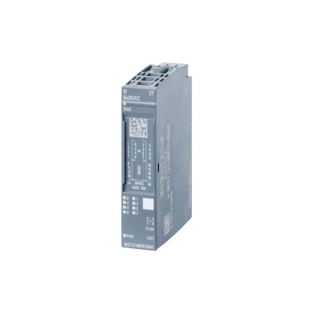 Simatic Et 200Sp,Digital Input Module,Di 8X 24Vdc Standard,Fits