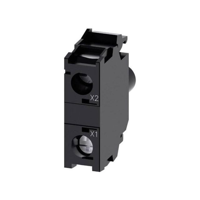 Lamp Holder with LED 24VAC/DC Red 3SU1401-1BB20-1AA0