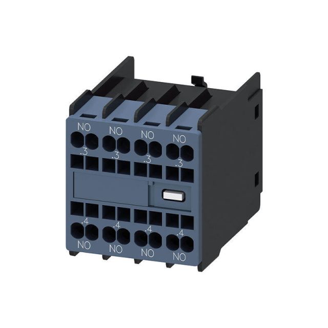 Auxiliary Contact Block Front 3RH2911-2FA40 4NO S00, S0