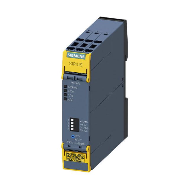 Ρελέ Ασφαλείας Βασικό 2 Εξόδων 24VAC/DC 3SK1112-2BB40