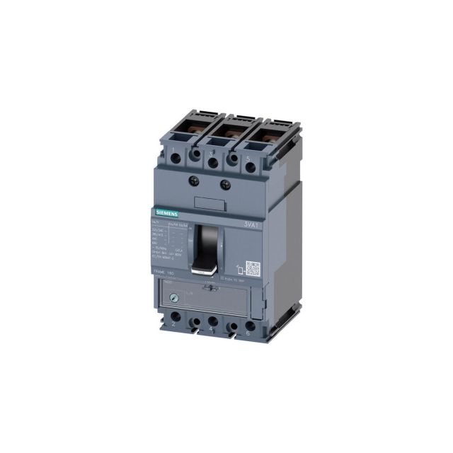 Circuit Breaker 3VA1 36kA 63A 3P 415V 3VA1163-4EE32-0AA0