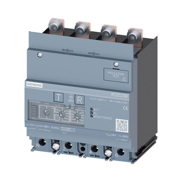 Μονάδα Ρελέ Διαρροής για Αυτόματο Διακόπτη Ισχύος 3VA9114-0RL21