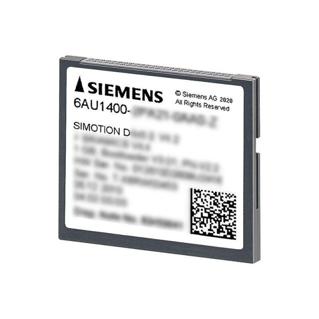 Μονάδα Ελέγχου Simotion Drive-Based 2GB Compact Flash Card D4x5-2 Sinamics V5.x 6AU1400-2QA20-0AA0