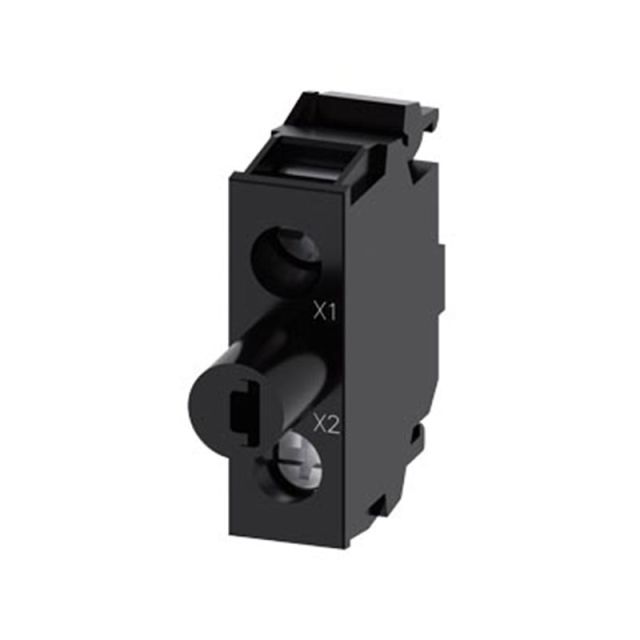 Module with Integrated LED 230V Red Screw Terminals Floor Mounting 3SU1401-2BF20-1AA0