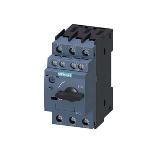 Θερμομαγνητικός Διακόπτης Ισχύος S00 0.45-0.63A N-Release 8.2A 1NO-1NC 3RV2011-0GA15