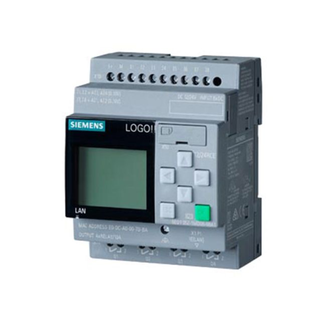 Module LOGO!12-24RCE 8DI (4AI)-4DQ 400 Logic 6ED1052-1MD08-0BA2