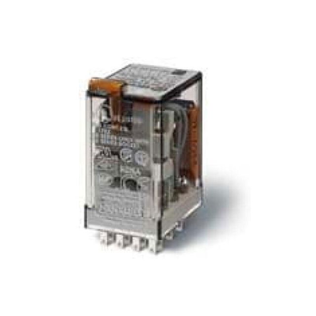 Auxilary Relay 5532 12VAC 2 Contacts with Push Button 7553280124