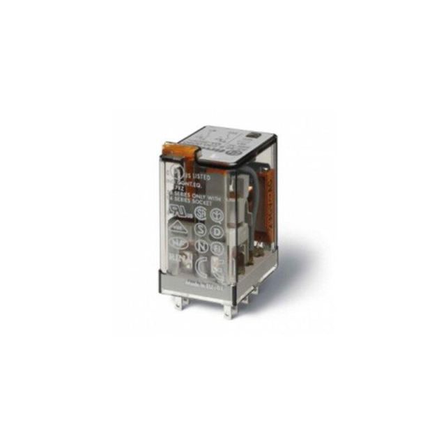 Auxilary Relay 5534 24VAC 4 Contacts with Push Button 7553480244