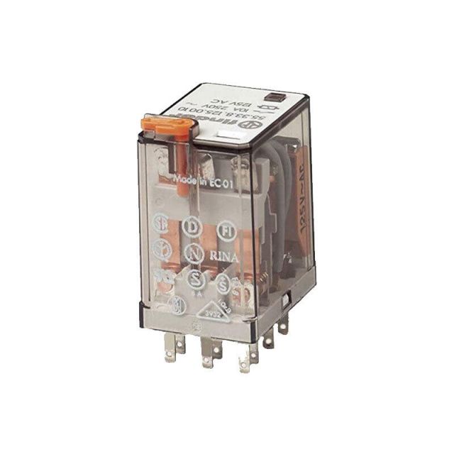 Auxilary Relay 5533 24VAC 3 Contacts with Push Button 7755338024