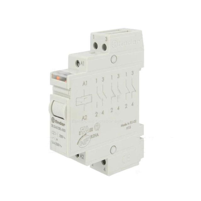 Push Relay 2026 230VAC 3 Rail Contacts 7720268230