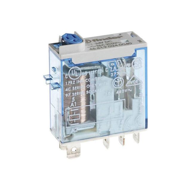Relay Base 4661 24VDC 16Α 1 Contact 46.61.9.024.0040 7746619024