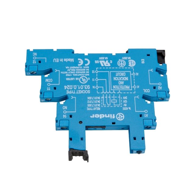 Socket Serie 9301 for Relays Serie 34 & 41 7930107024
