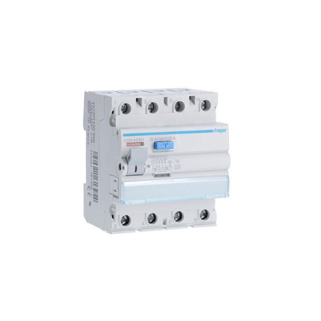 Residual Current Circuit Breaker 30mA Type A-HI 2x25A CDH425H