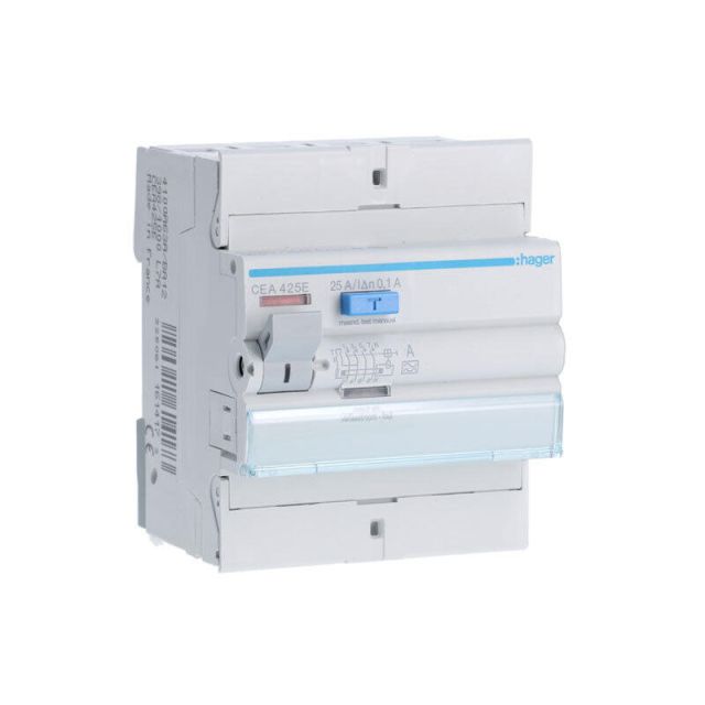 Residual Relay Type A 1000mA 4x25A CEA425E