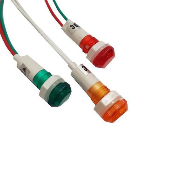 Indicator Light Φ12 with Cable Green 230V PR012G 022-021230201