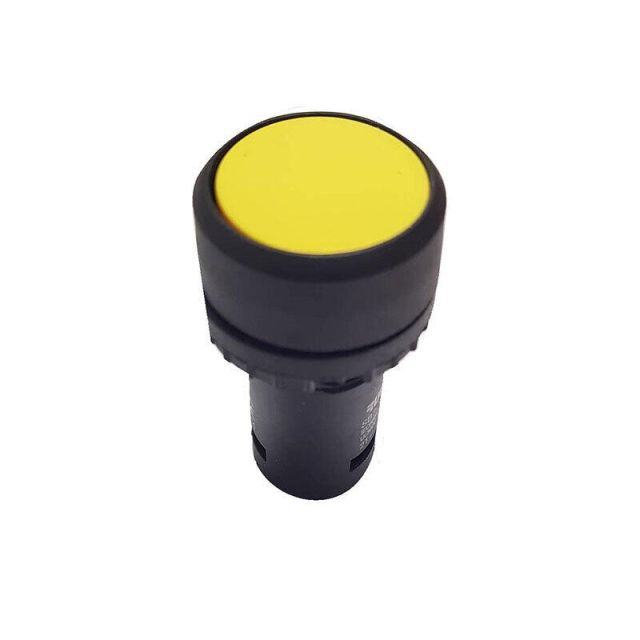 Push Button Φ22 Yellow NO and NC SB7-CA55 022-400105503