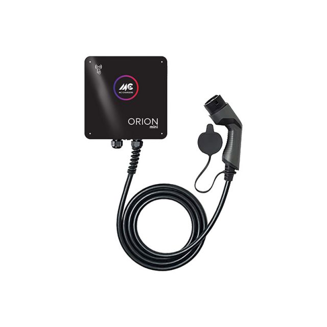 Car Charging Station for Home & Work 3-phase AC 22kW 5m Type 2 (32A) Black OM-22HG