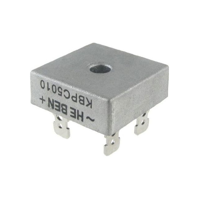 Square Metal Bridge 50Α 1000V KBPC5010 ΗΥ 01.012.0086-800013014003
