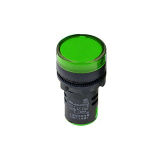 Indicator Light Φ22 LED 220VAC/DC Red/Green 02.011.0045-6