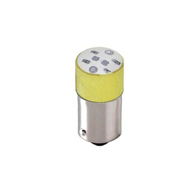 Indicator Light LED E10 B9As 24VAC/DC Yellow 02.011.0125