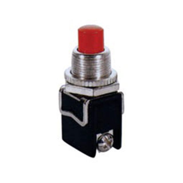 Push Button Φ12 Screw 4Α/250V PBS-13B-2 Red 01.087.0031