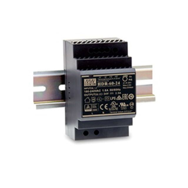 Power Supply Rail 60W 15V 4A Ultra Slim HDR 60-15 03.036.0229