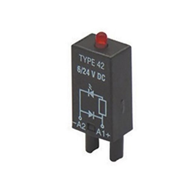 Led Module Red 110-230Vac DC Relay Base ES15-35-50 Type 92 ERSCE 01.077.0521