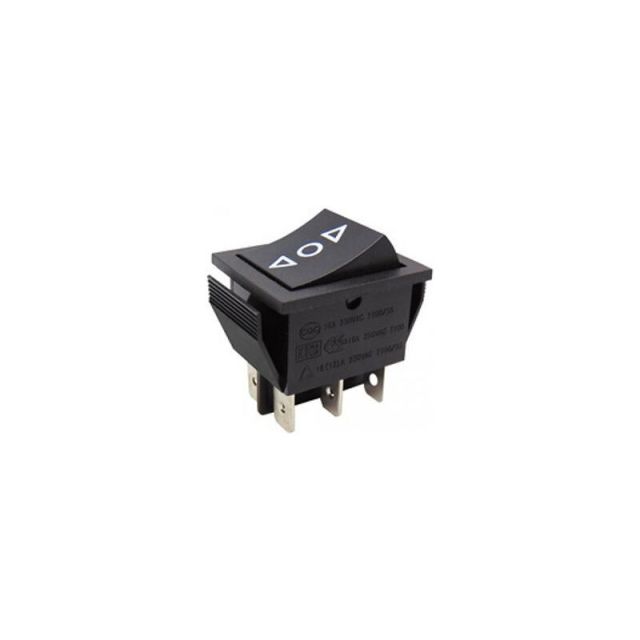 Διακόπτης Rocker Μεγάλος 4P Χωρίς Λυχνία (On)-Off 16A/250V 01.086.0093