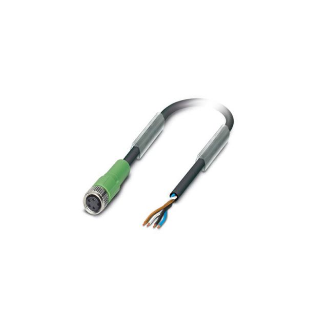 Cable 3m SAC-4P-3,0-PUR/M 8FS with Straight Female Plug M8 4 Poles  31717