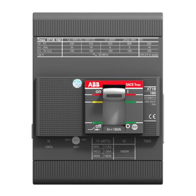 Circuit Breaker 4P Tmd N=100% FF XT1H160R125