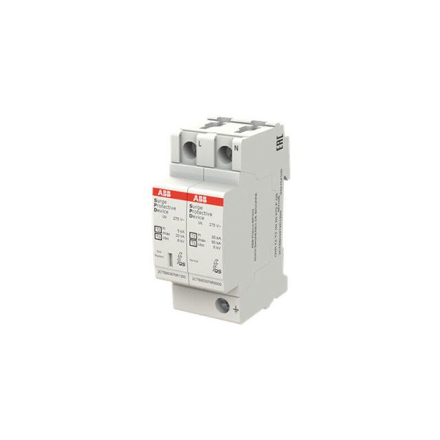 Surge Protection T2-T3 1P+N 20kA 230/400