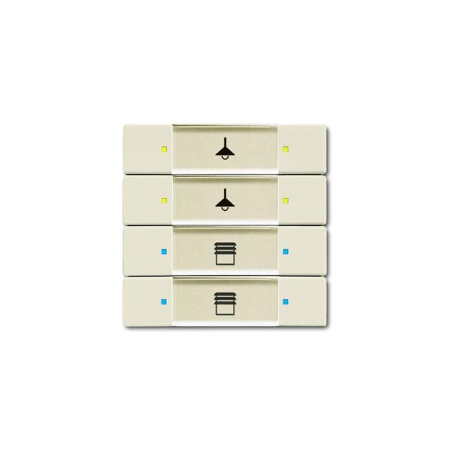 Button Multifunctional KNX 4/8F 6127/02-82-500 PR00 TAB 47642