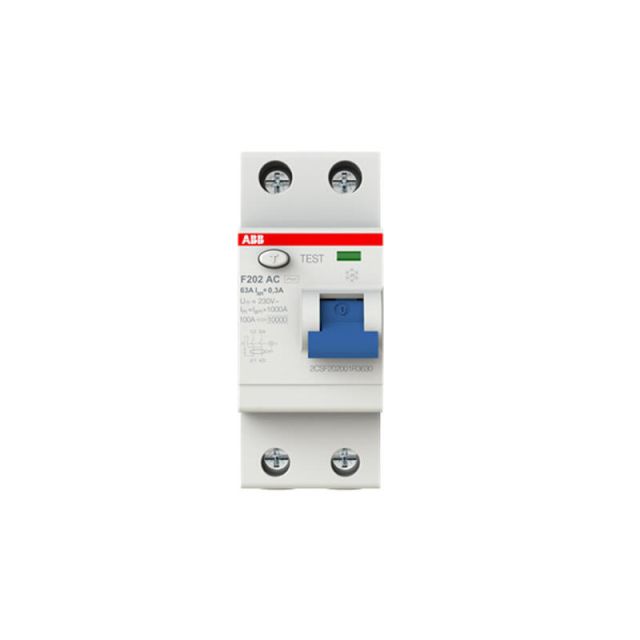 Residual Current Circuit Breaker F202AC-63/0.3 25067